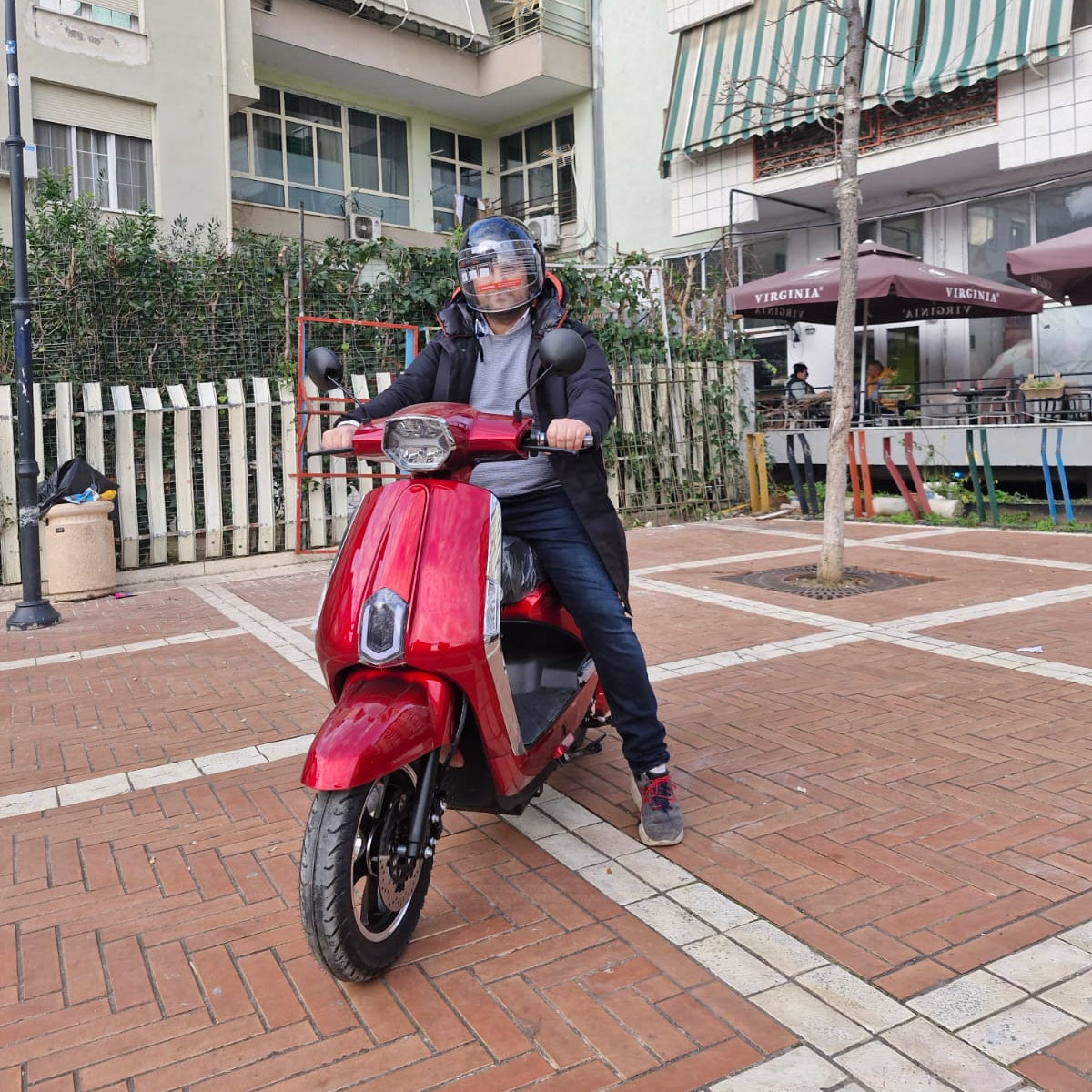 Vespa High Speed 2000w 72v Electric Scooter Motorcycle