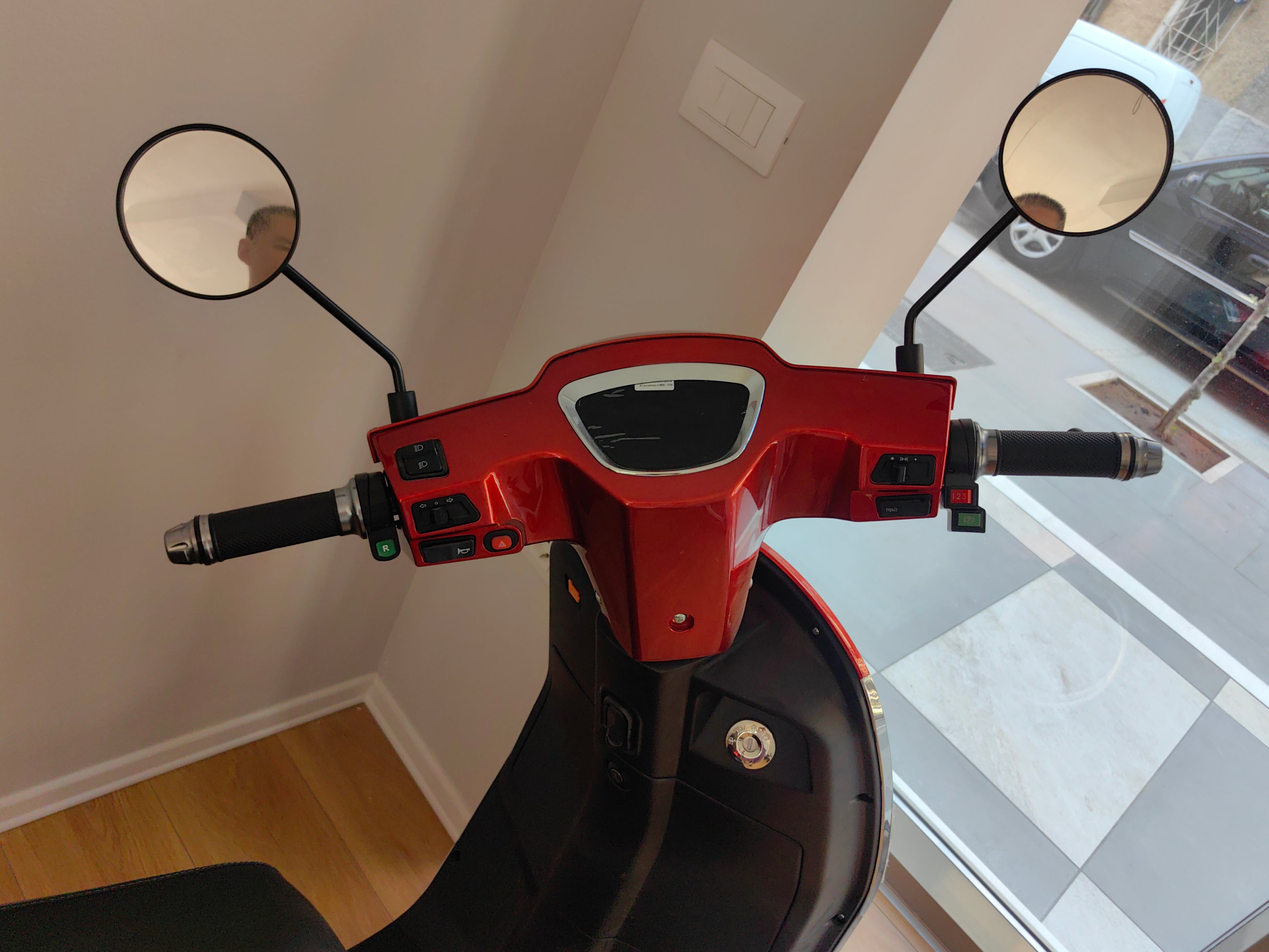 Vespa High Speed 2000w 72v Electric Scooter Motorcycle